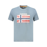 Napapijri Brown Cotton Men T-Shirt -   -  Napapijri.
