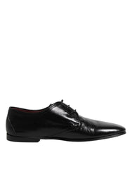Dolce & Gabbana Black Leather Lace Up Derby Dress Formal Shoes -   -  Dolce & Gabbana.