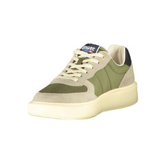 Blauer Green Leather Men Sneaker -   -  Blauer.