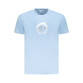 Trussardi Light Blue Cotton Men T-Shirt -   -  Trussardi.