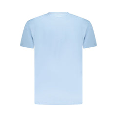 Trussardi Light Blue Cotton Men T-Shirt -   -  Trussardi.