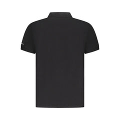 Trussardi Black Cotton Men Polo Shirt -   -  Trussardi.
