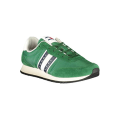 Tommy Hilfiger Green Polyester Men Sneaker -   -  Tommy Hilfiger.