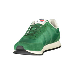 Tommy Hilfiger Green Polyester Men Sneaker -   -  Tommy Hilfiger.