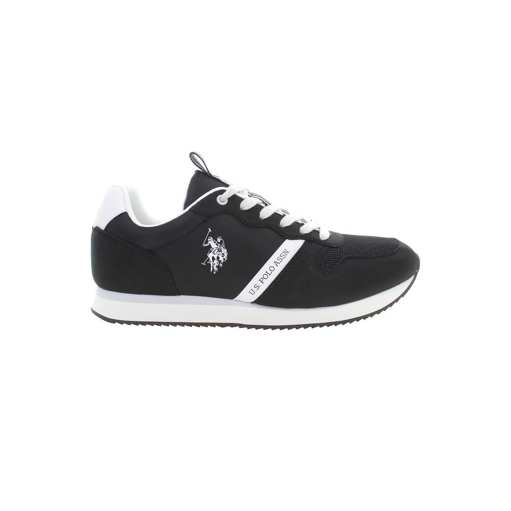 U.S. POLO ASSN. Black Polyester Men Sneaker -   -  U.S. POLO ASSN..