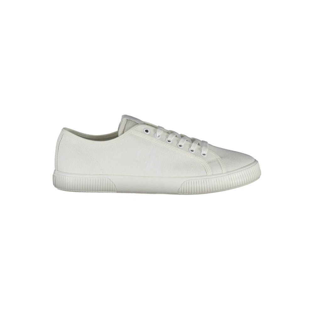 Calvin Klein White Polyester Men Sneaker -   -  Calvin Klein.