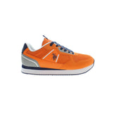 U.S. POLO ASSN. Orange Polyester Men Sneaker -   -  U.S. POLO ASSN..