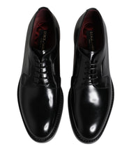 Dolce & Gabbana Black Leather Lace Up Derby Dress Formal Shoes -   -  Dolce & Gabbana.