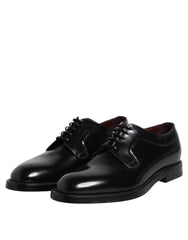 Dolce & Gabbana Black Leather Lace Up Derby Dress Formal Shoes -   -  Dolce & Gabbana.