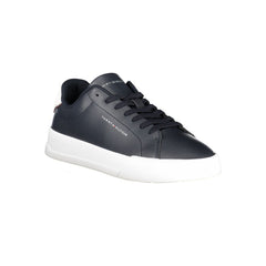 Tommy Hilfiger Blue Leather Men Sneaker -   -  Tommy Hilfiger.