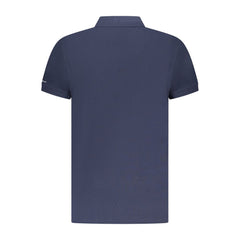 Trussardi Blue Cotton Men Polo Shirt -   -  Trussardi.