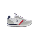 U.S. POLO ASSN. White Polyester Men Sneaker -   -  U.S. POLO ASSN..