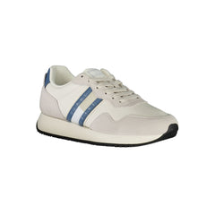 Tommy Hilfiger White Leather Men Sneaker -   -  Tommy Hilfiger.