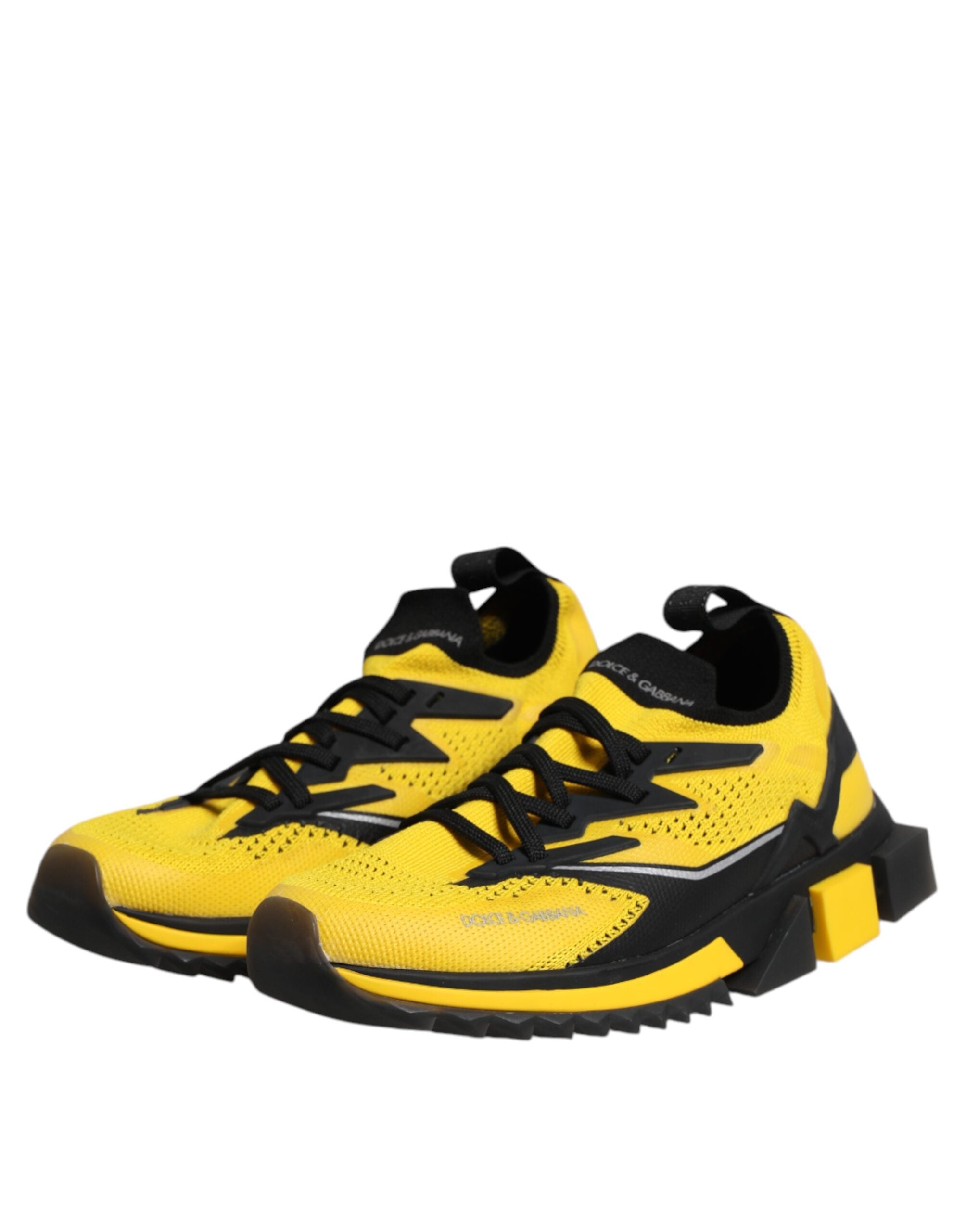Dolce & Gabbana Yellow SORRENTO Sport Stretch Sneakers Shoes -   -  Dolce & Gabbana. Dolce & Gabbana Yellow SORRENTO Sport Stretch Sneakers Shoes -   -  Dolce & Gabbana.
