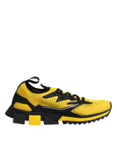 Dolce & Gabbana Yellow SORRENTO Sport Stretch Sneakers Shoes -   -  Dolce & Gabbana.