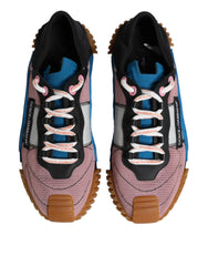 Dolce & Gabbana Multicolor Lace Up Low Top NS1 Sneakers Shoes -   -  Dolce & Gabbana.