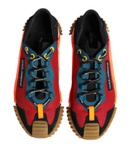 Dolce & Gabbana Multicolor Logo Low Top NS1 Sneakers Shoes -   -  Dolce & Gabbana.