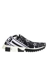 Dolce & Gabbana Black White Sorrento Low Top Sneakers Shoes -   -  Dolce & Gabbana.