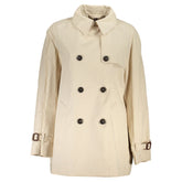 Tommy Hilfiger Beige Cotton Jackets & Coat -   -  Tommy Hilfiger.