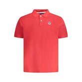 North Sails Red Cotton Men Polo Shirt -   -  North Sails.