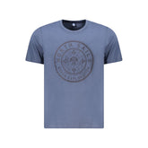 North Sails Blue Cotton Men T-Shirt -   -  North Sails.