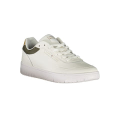Tommy Hilfiger White Leather Men Sneaker -   -  Tommy Hilfiger.