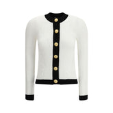Balmain Contrast trim Cardigan -   -  Balmain.