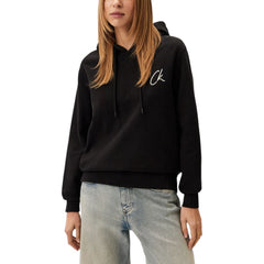 Calvin Klein Jeans Black Recycled Cotton Sweatshirt -   -  Calvin Klein Jeans.