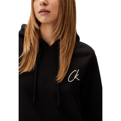 Calvin Klein Jeans Black Recycled Cotton Sweatshirt -   -  Calvin Klein Jeans.