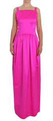 Dolce & Gabbana Pink Silk Long Sheath Ball Gown Dress -   -  Dolce & Gabbana.