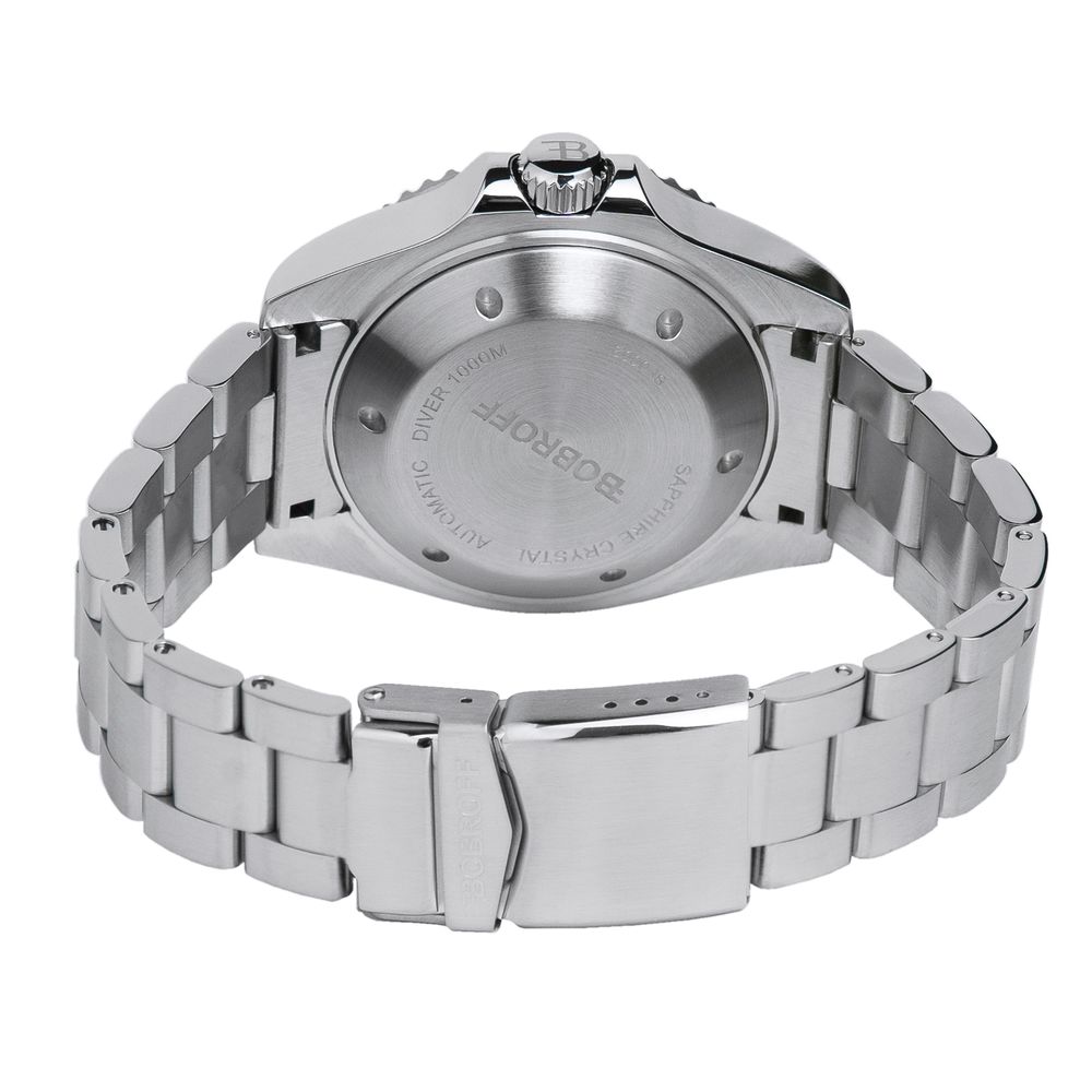 Bobroff Gray Stainless Steel Watch -   -  Bobroff. Bobroff Gray Stainless Steel Watch -   -  Bobroff.