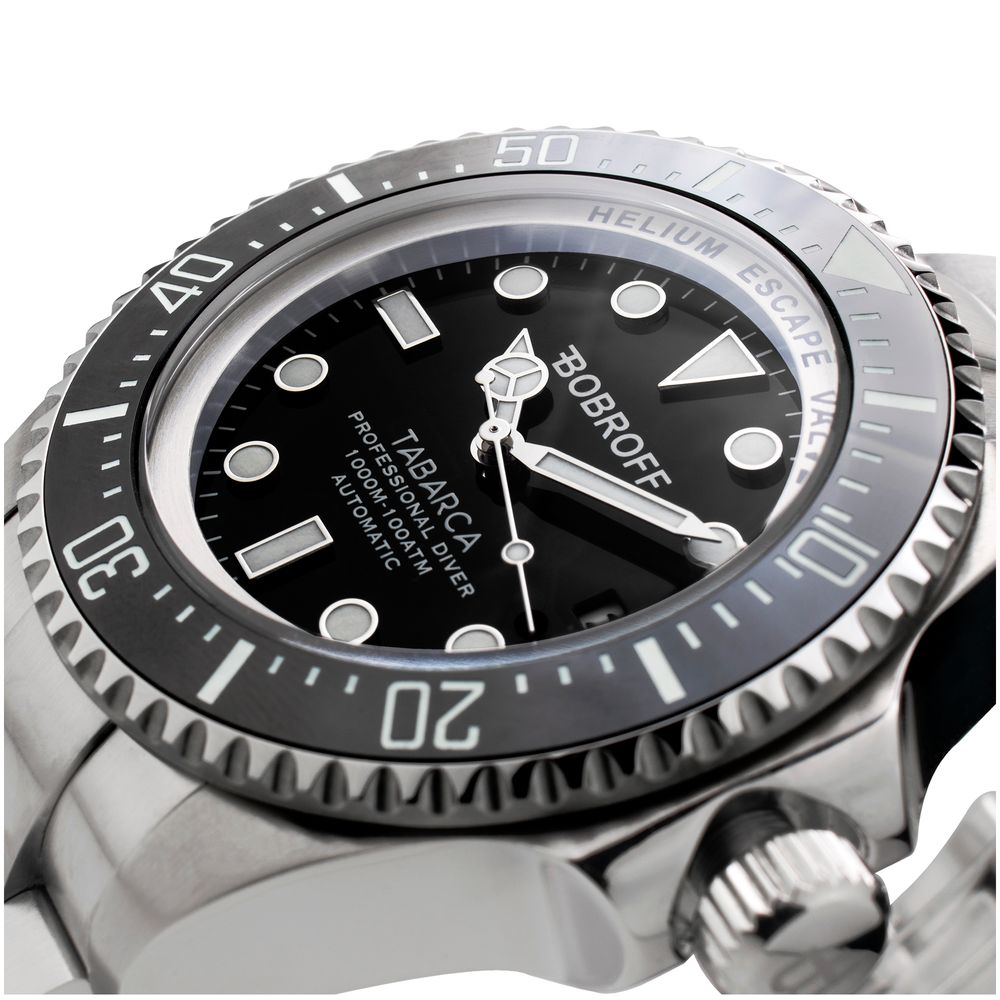 Bobroff Gray Stainless Steel Watch -   -  Bobroff. Bobroff Gray Stainless Steel Watch -   -  Bobroff.