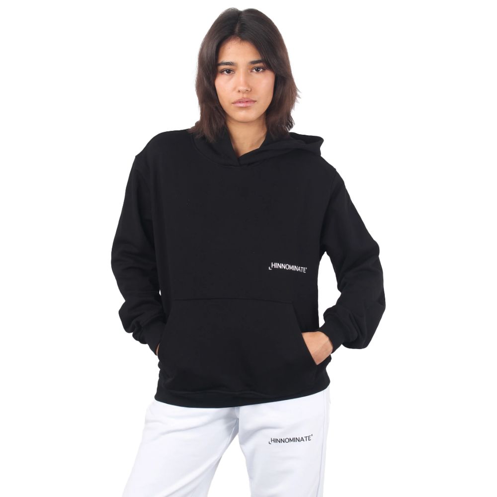 Hinnominate Black Cotton Sweater -   -  Hinnominate.