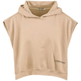 Hinnominate Beige Cotton Sweater -   -  Hinnominate.