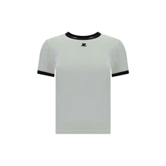 Courrèges Logo T-Shirt - - Courrèges.