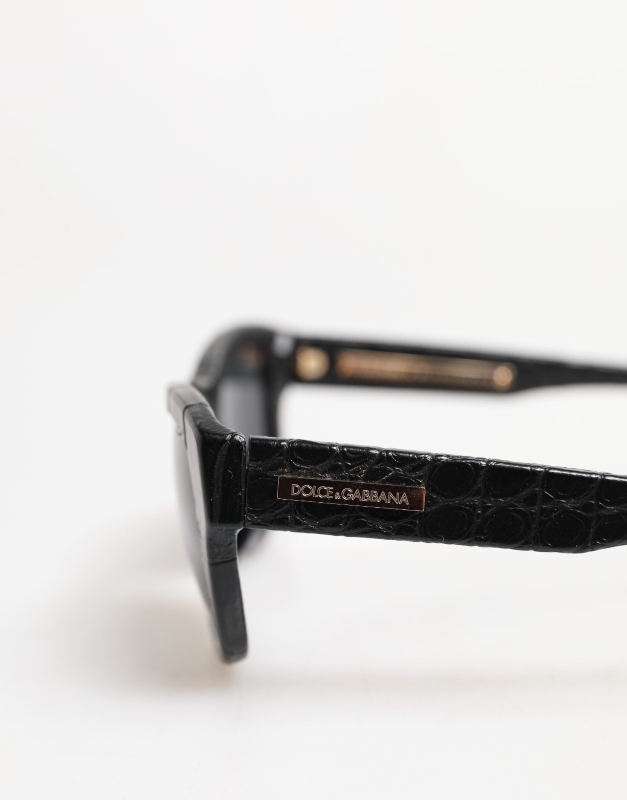 Dolce & Gabbana Black Leather Frame DG4177 Tinted Lens Sunglasses -   -  Dolce & Gabbana. Dolce & Gabbana Black Leather Frame DG4177 Tinted Lens Sunglasses -   -  Dolce & Gabbana.