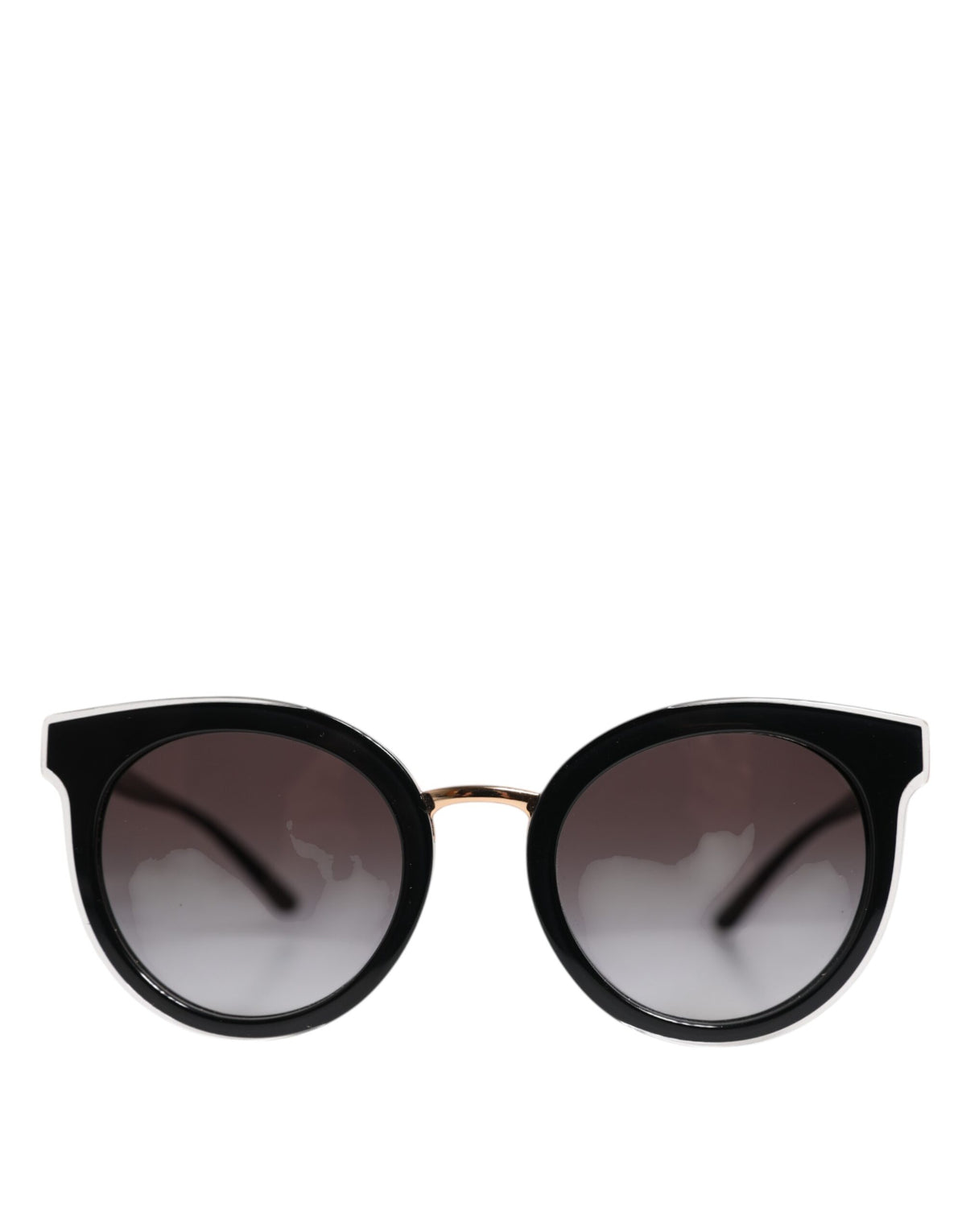 Dolce & Gabbana Black Transparent Trim Round DG4371-F Eyewear Sunglasses -   -  Dolce & Gabbana.