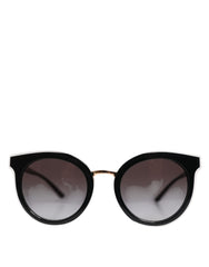 Dolce & Gabbana Black Transparent Trim Round DG4371-F Eyewear Sunglasses -   -  Dolce & Gabbana.