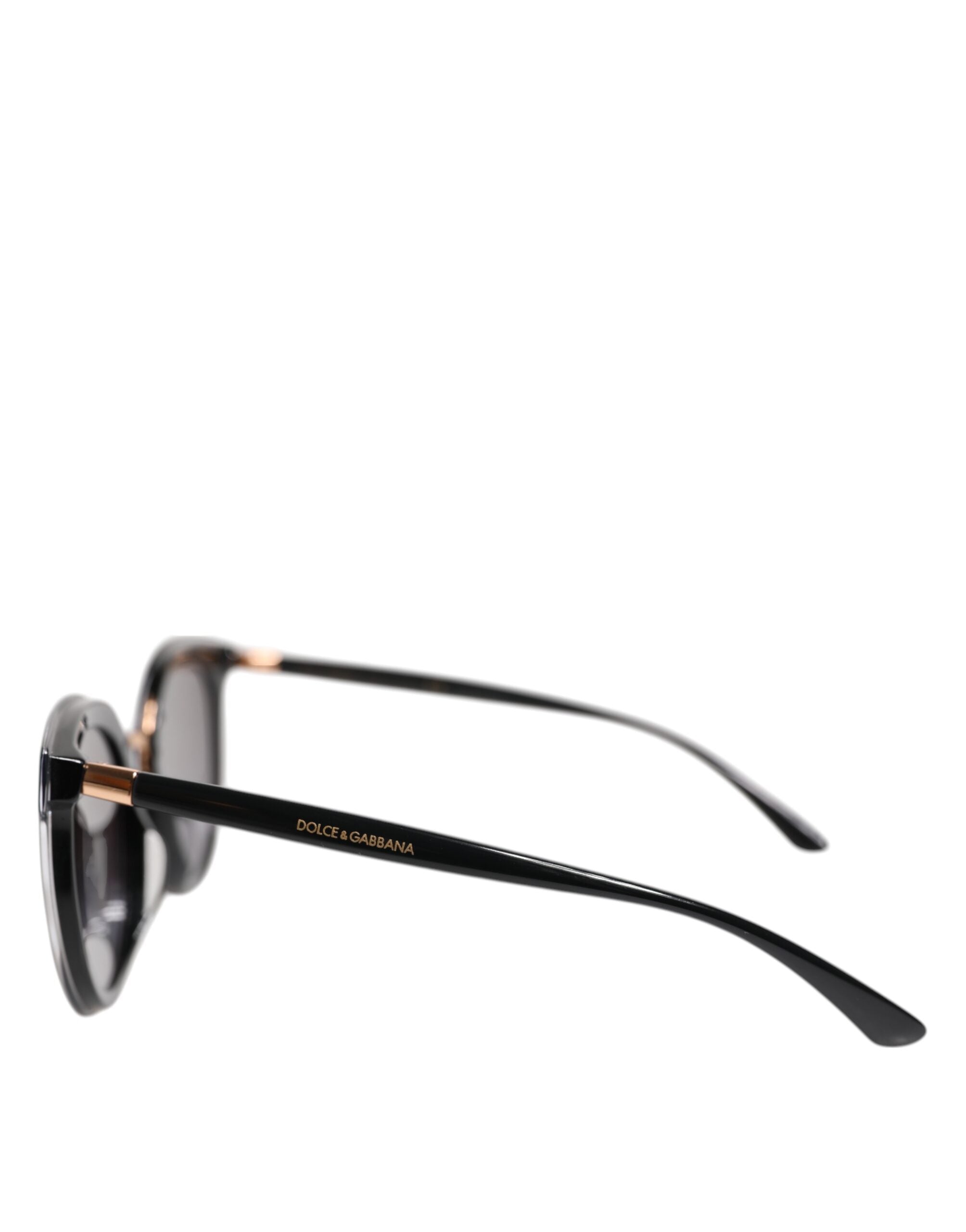 Dolce & Gabbana Black Transparent Trim Round DG4371-F Eyewear Sunglasses -   -  Dolce & Gabbana. Dolce & Gabbana Black Transparent Trim Round DG4371-F Eyewear Sunglasses -   -  Dolce & Gabbana.