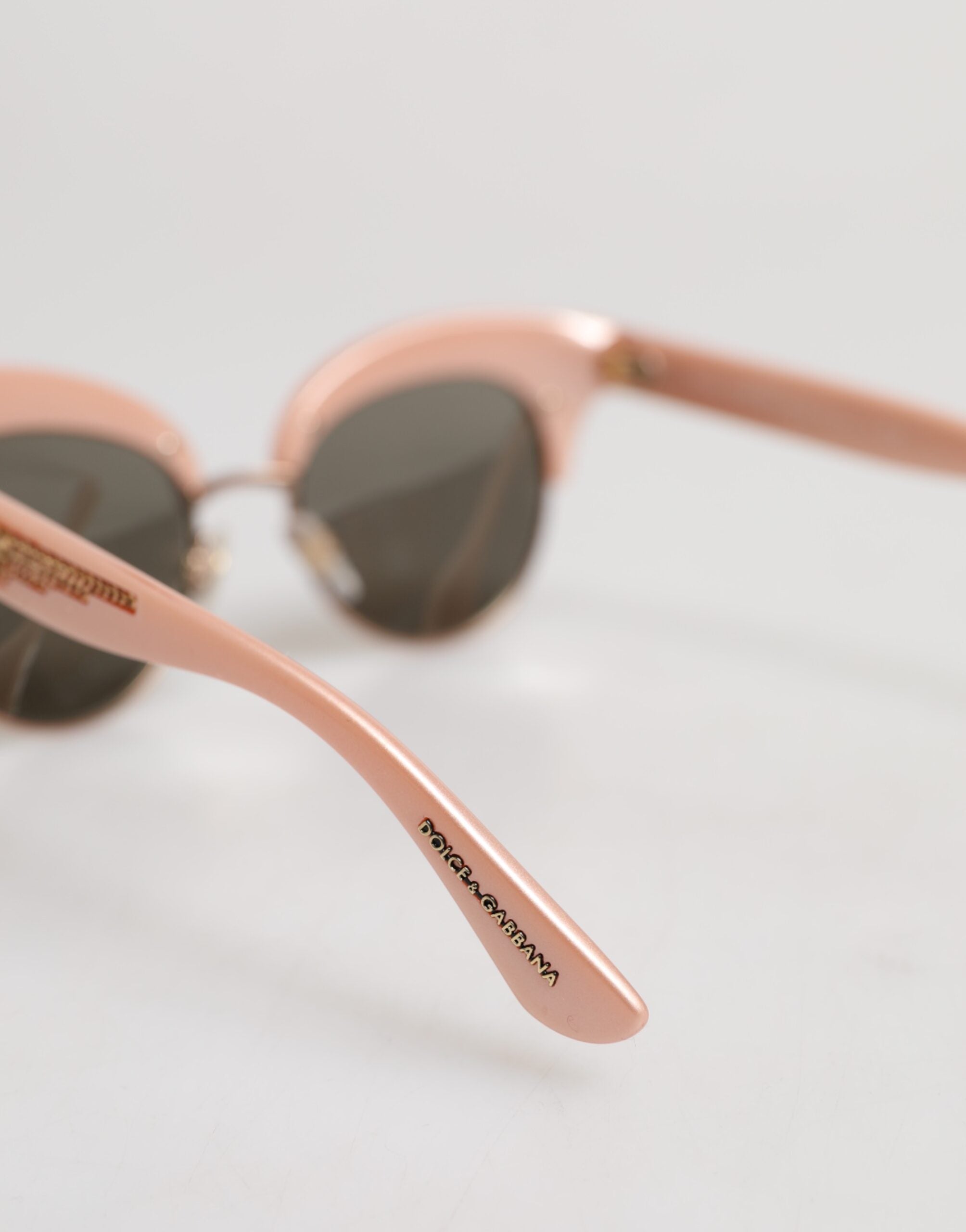 Dolce & Gabbana Pink Gold Mirrored Cat Eye DG6109 Sequined Sunglasses -   -  Dolce & Gabbana. Dolce & Gabbana Pink Gold Mirrored Cat Eye DG6109 Sequined Sunglasses -   -  Dolce & Gabbana.