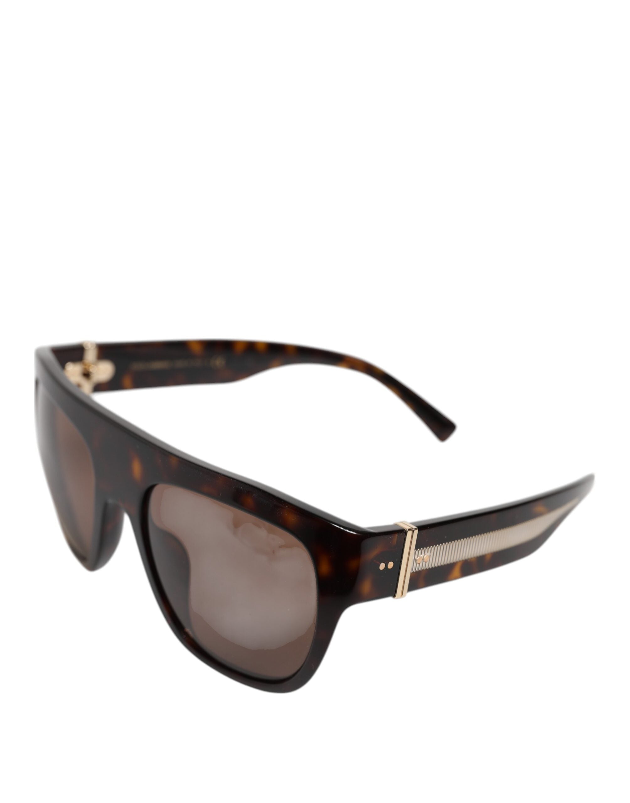 Dolce & Gabbana Dark Brown Havana DG4398F Square Frame Eyewear Sunglasses -   -  Dolce & Gabbana. Dolce & Gabbana Dark Brown Havana DG4398F Square Frame Eyewear Sunglasses -   -  Dolce & Gabbana.