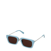 Jacquemus Light Blue Acetate Sunglasses -   -  Jacquemus.