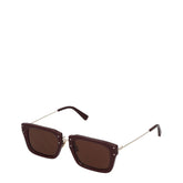 Jacquemus Brown Acetate Sunglasses -   -  Jacquemus.