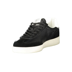 Blauer Black Leather Men Sneaker - - Blauer.