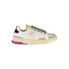 Blauer White Leather Women Sneaker - - Blauer.