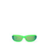 Bottega Veneta Green Acetate Sunglass -   -  Bottega Veneta.