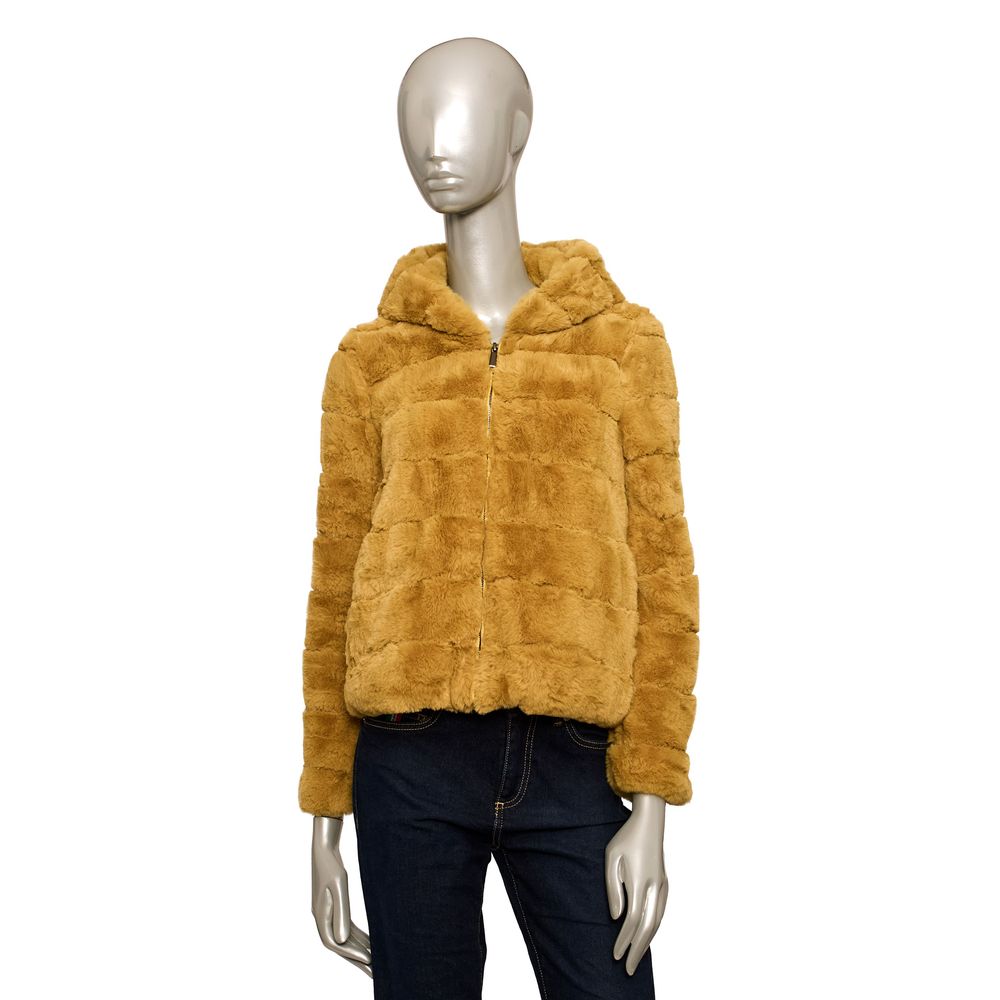 Baldinini Trend Yellow Polyester Women Jacket -   -  Baldinini Trend.