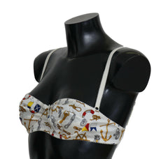 Dolce & Gabbana White Balconcino Sailor Print Underwear -   -  Dolce & Gabbana.