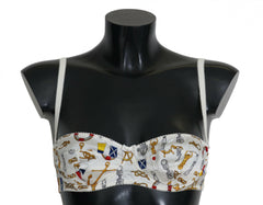 Dolce & Gabbana White Balconcino Sailor Print Underwear -   -  Dolce & Gabbana.