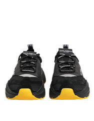 Dolce & Gabbana Black Daymaster Low Top Men Sneakers Shoes - - Dolce & Gabbana.